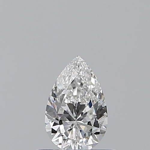 0.44 carat F-VS1 Natūralus Pear Deimantas (1)