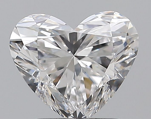 1.51 carat E-VS2 Natūralus Heart Deimantas (1)