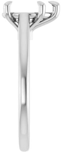 Sužadėtuvių Žiedas „Claw-Pong“ 925 Sidabro Pear 9mm x 6mm (4)
