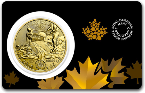 1 oz Золотая Лихорадка Клондайка 2022 (99999) золотая монета (1)