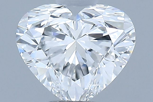 0.61 carat F-VS1 Natūralus Heart Deimantas (1)