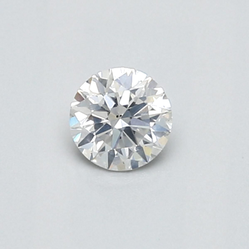 0.37 carat G-SI2 GD cut Natūralus Round Deimantas (1)