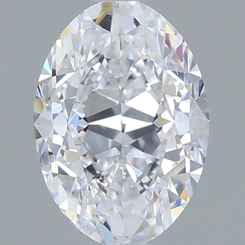 0.7 carat D-SI1 Natūralus Oval Deimantas (1)