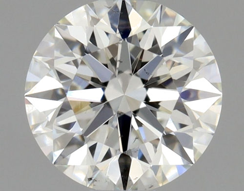 0.51 carat I-SI1 Excellent cut Natūralus Round Deimantas (1)