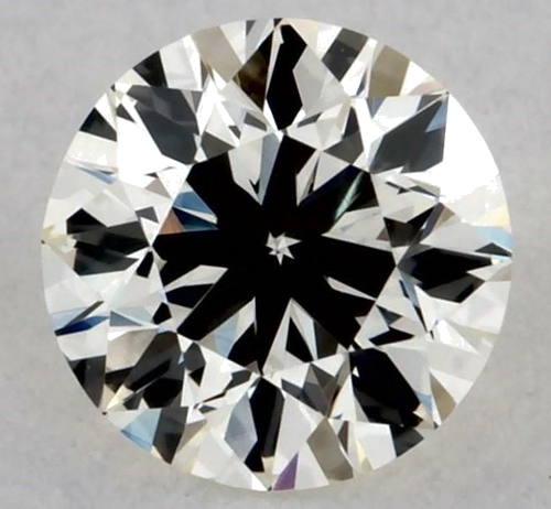 0.3 carat K-VVS2 GD cut Natūralus Round Deimantas (1)