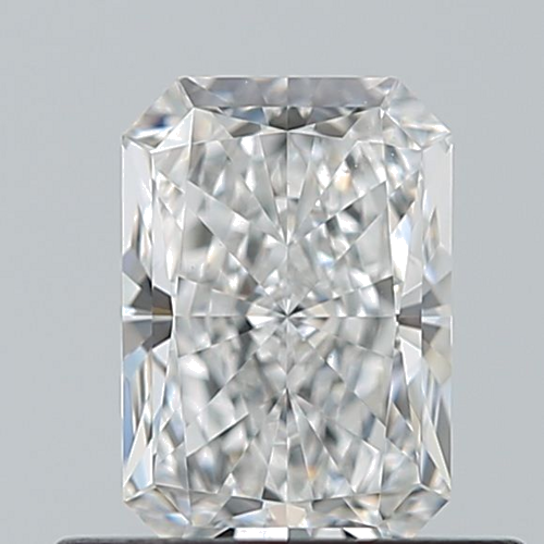 0.6 carat E-VS1 Natūralus Radiant Deimantas (1)