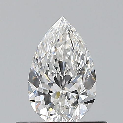 0.5 carat E-VS2 Natūralus Pear Deimantas (1)