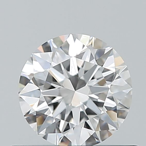 0.54 carat D-VVS1 Excellent cut Natūralus Round Deimantas (1)