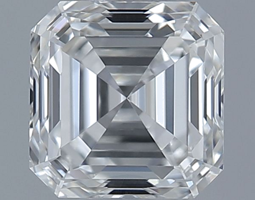 0.5 carat G-VVS2 Natūralus Asscher Deimantas (1)