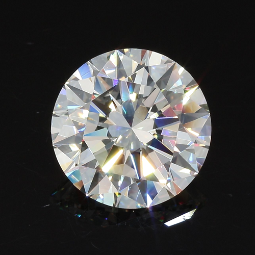 3.61 carat I-VVS2 Very Good cut Natūralus Round Deimantas (1)