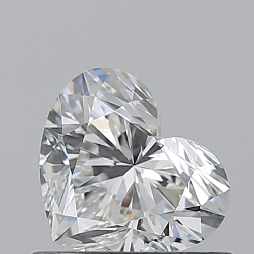0.65 carat G-VS1 Natūralus Heart Deimantas (1)