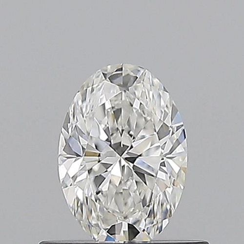 0.54 carat F-VVS1 Natūralus Oval Deimantas (1)