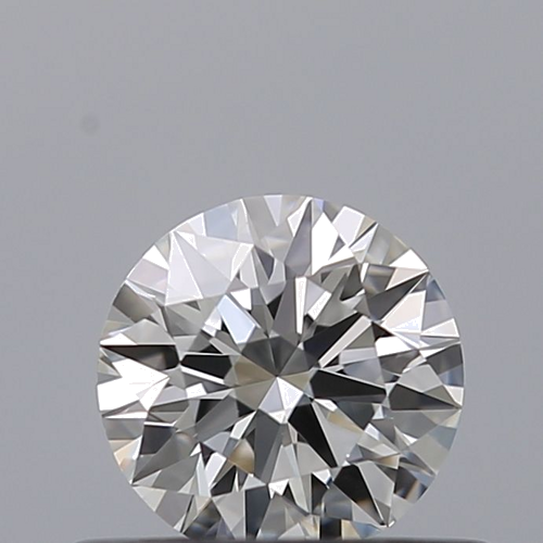 0.44 carat F-VVS1 Excellent cut Natūralus Round Deimantas (1)
