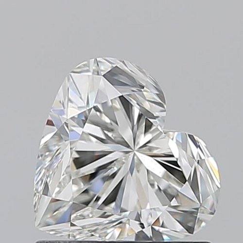 1.02 carat I-VVS2 Natūralus Heart Deimantas (1)