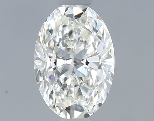 0.5 carat H-VS2 Natūralus Oval Deimantas (1)