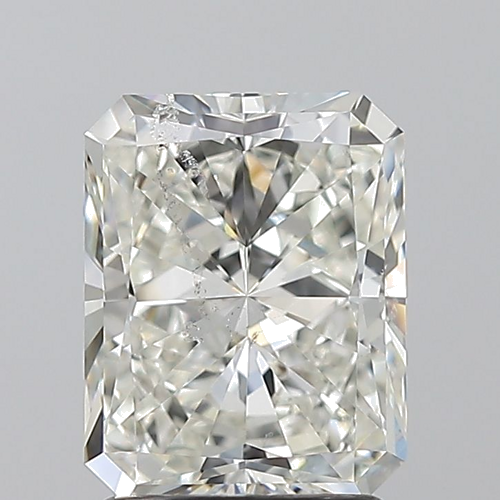 2.01 carat I-SI2 Natūralus Radiant Deimantas (1)