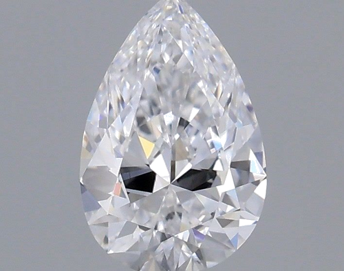 0.3 carat D-VS1 Natūralus Pear Deimantas (1)
