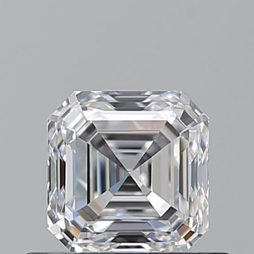 0.7 carat D-VVS1 Natūralus Asscher Deimantas (1)