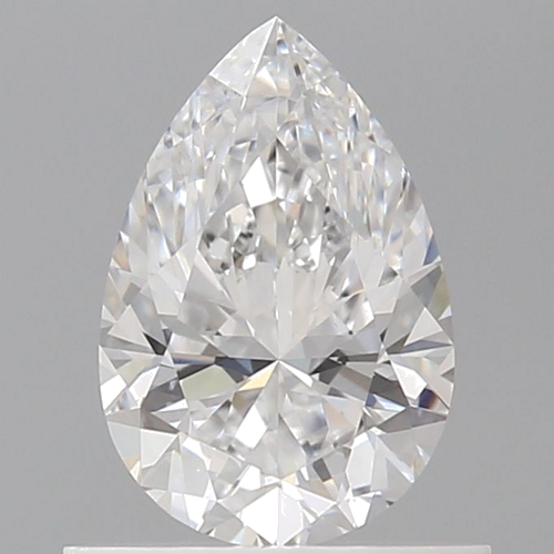 0.7 carat D-VS2 Natūralus Pear Deimantas (1)