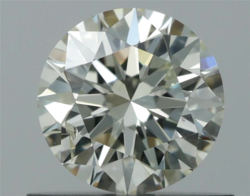 0.56 carat K-SI2 Excellent cut Natūralus Round Deimantas (1)