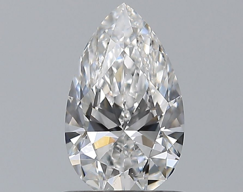 0.71 carat D-VS2 Natūralus Pear Deimantas (1)