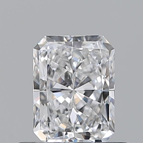0.52 carat E-VS2 Natūralus Radiant Deimantas (1)