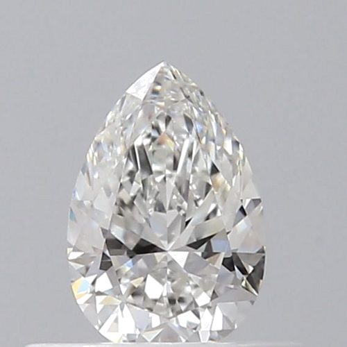 0.3 carat G-VVS1 Natūralus Pear Deimantas (1)