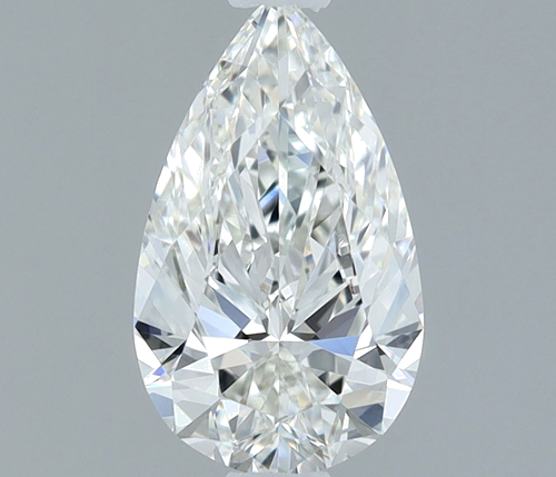 0.59 carat I-IF Natūralus Pear Deimantas (1)