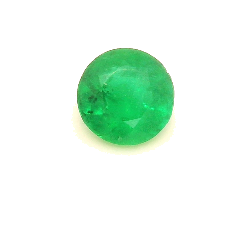 0.24 carat GREEN Round Smaragdas (1)