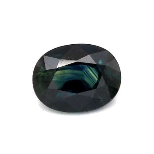2.02 carat BLUE BRILLIANTSTEP cut Oval Safyras (1)
