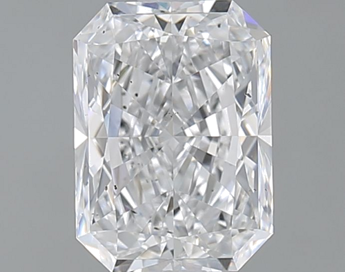1.51 carat D-SI1 Natūralus Radiant Deimantas (1)