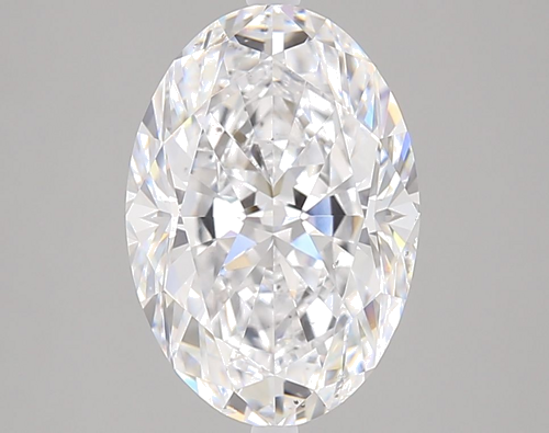 3.7 carat D-SI1 Natūralus Oval Deimantas (1)