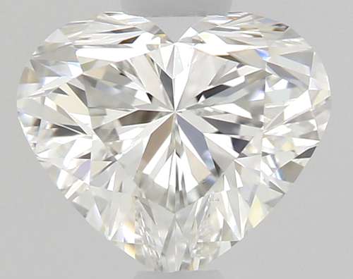 0.6 carat G-VS2 Natūralus Heart Deimantas (1)