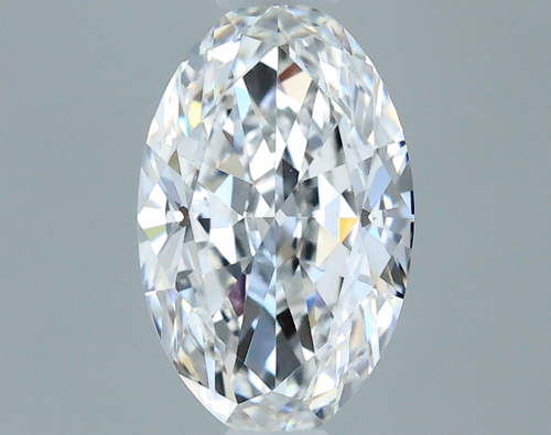 0.5 carat E-VS2 Natūralus Oval Deimantas (1)
