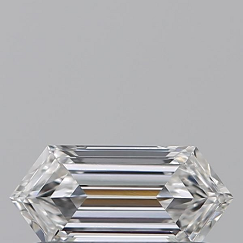 0.31 carat E-VVS1 Natūralus Hexagonal Deimantas (1)