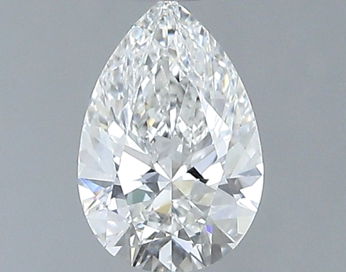 0.64 carat G-VVS1 Natūralus Pear Deimantas (1)