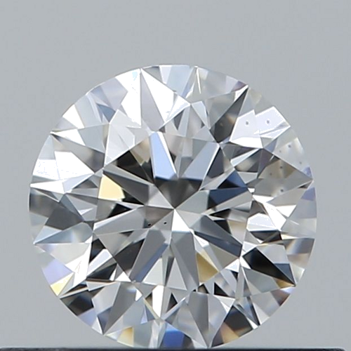 0.42 carat F-VS2 Excellent cut Natūralus Round Deimantas (1)