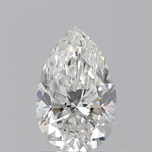 0.5 carat G-VVS1 Natūralus Pear Deimantas (1)
