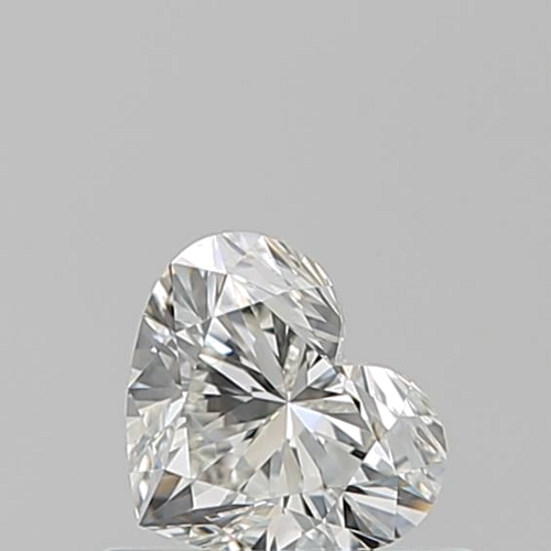 0.5 carat I-VVS2 Natūralus Heart Deimantas (1)