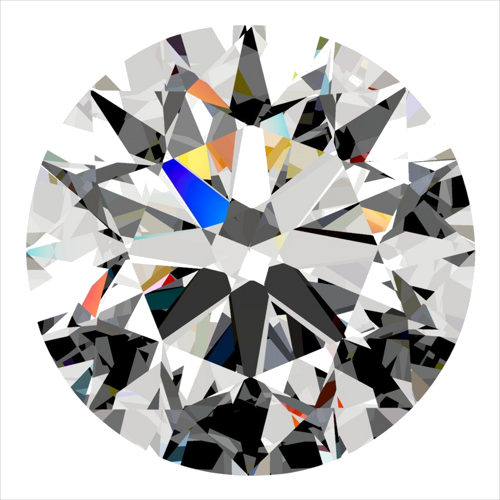 0.3 carat G-VS2 Excellent cut Natūralus Round Deimantas (1)