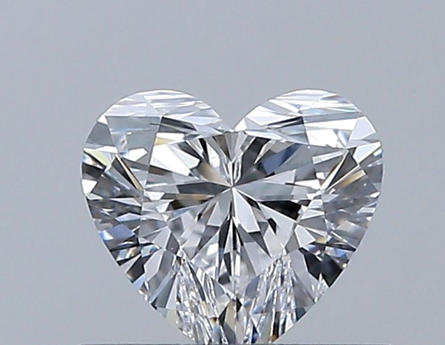 0.52 carat D-VS2 Natūralus Heart Deimantas (1)
