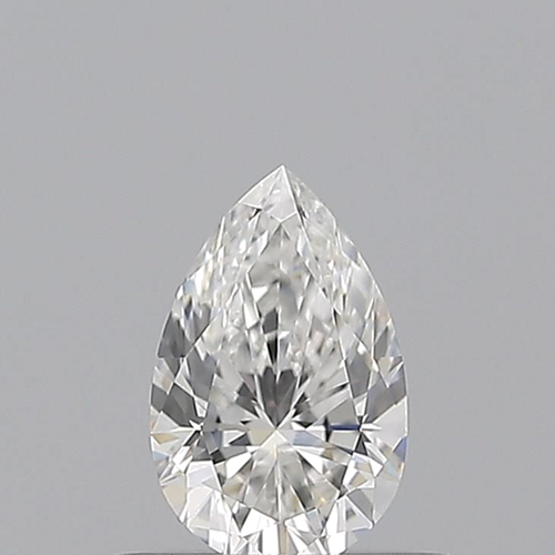 0.5 carat F-VS2 Natūralus Pear Deimantas (1)