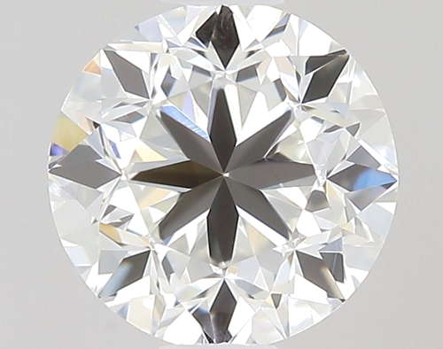 0.5 carat H-VVS1 GD cut Natūralus Round Deimantas (1)
