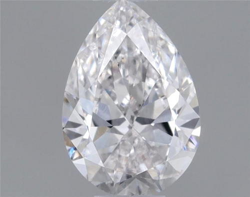 0.3 carat F-VS2 Natūralus Pear Deimantas (1)