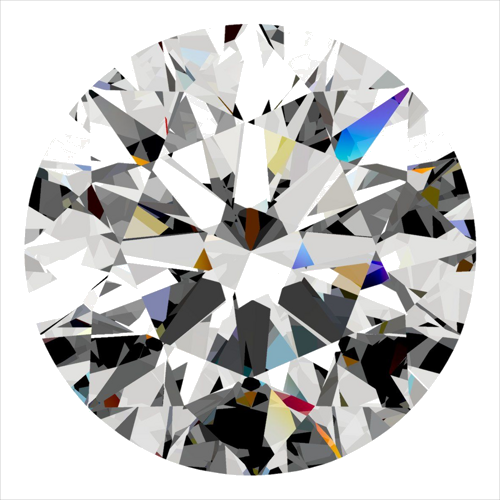 0.3 carat H-SI1 Excellent cut Natūralus Round Deimantas (1)
