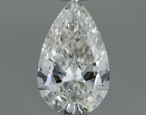 0.6 carat I-SI2 Natūralus Pear Deimantas (1)