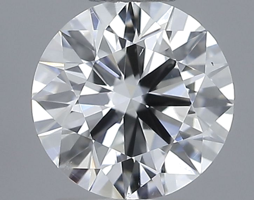 0.52 carat F-VS2 Excellent cut Natūralus Round Deimantas (1)