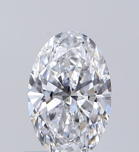 0.51 carat D-VVS2 Natūralus Oval Deimantas (1)