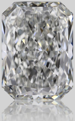 1.02 carat G-VVS1 Natūralus Radiant Deimantas (1)