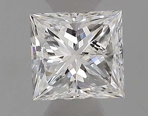 0.35 carat E-SI1 Natūralus Princess Deimantas (1)